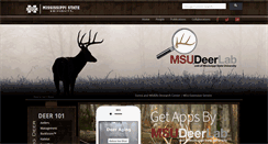 Desktop Screenshot of msudeerlab.com